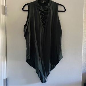 Cage top bodysuit